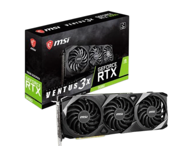 MSI VENTUS 3X PLUS GeForce RTX 3080 10GB GDDR6X PCI Express 4.0 Video Card RTX 3080 10G OC LHR