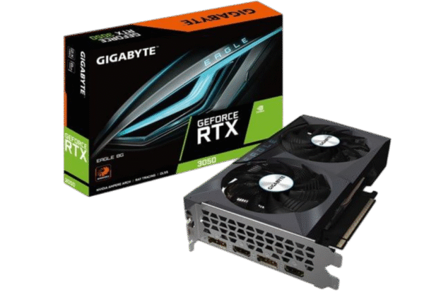 GIGABYTE Eagle GeForce RTX 3050 8GB GDDR6 PCI Express 4.0 ATX Video Card
