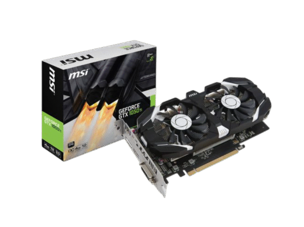 MSI GeForce® GTX 1050Ti 4GT OCV1 4GB GDDR5 128-bit Graphics Card