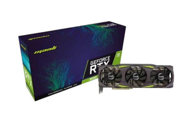 Manli GeForce RTX™ 3090 (M3478+N613) 19.5 Gbps GDDR6X Memory Graphics Card