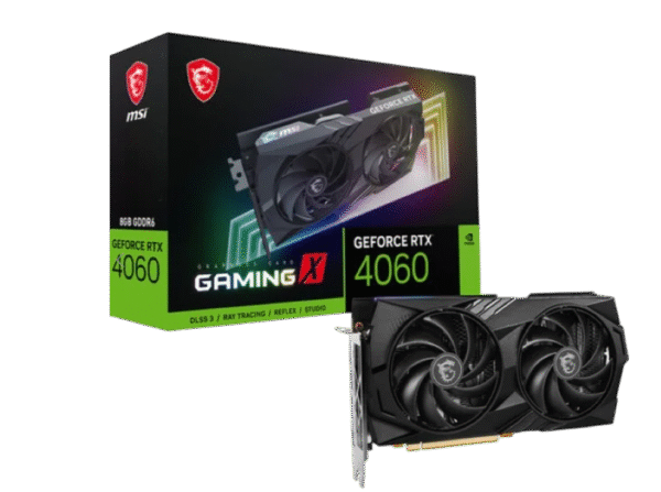 MSI GeForce RTX 4060 GAMING 8G X Graphics Card