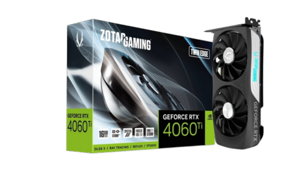 ZOTAC GAMING GeForce RTX 4060 Ti 16GB Twin Edge Graphics Card