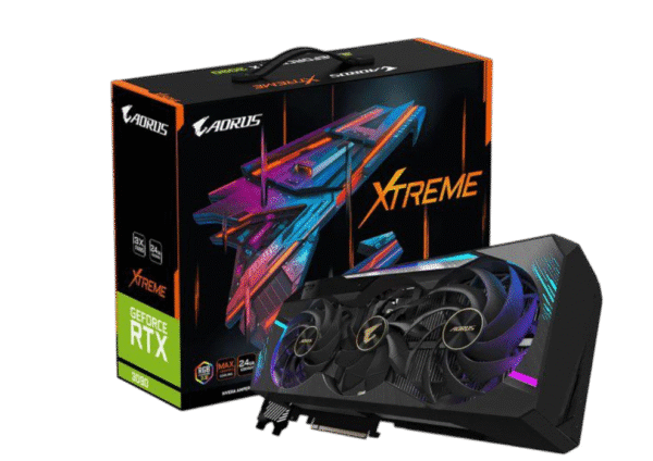 GIGABYTE AORUS GeForce RTX 3090 XTREME 24GB Core Clock 1860MHz Video Card