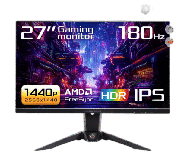 ASRock 27" 180 Hz IPS QHD Gaming Monitor FreeSync (AMD Adaptive Sync) 2560 x 1440 (2K) PG27QFT2A - Image 3