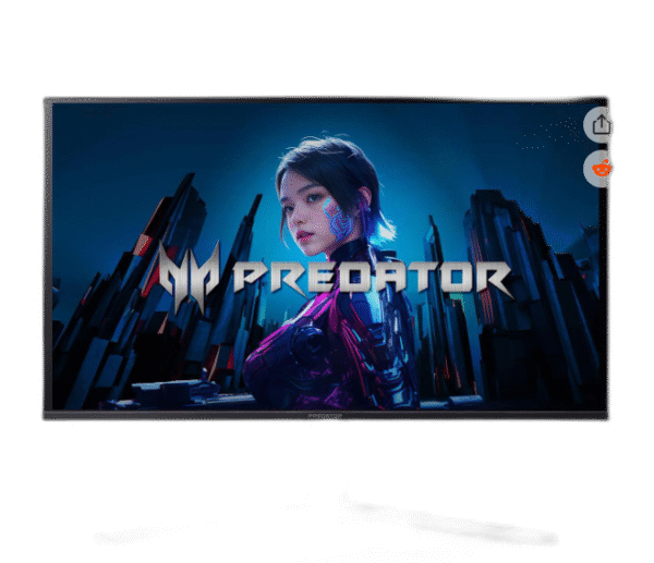 Acer Predator X27U X1bmiiphx 27" WQHD (2560 x 1440) Widescreen OLED Gaming Monitor with AMD FreeSync Premium pro, 240Hz Refresh Rate, 0.03ms Response Time, 1000nits @ HDR 3%, DCI-P3 99%, Delta E<2, (1 x Display Port 1.4, 2 x HDMI 2.1 Ports) - Image 6