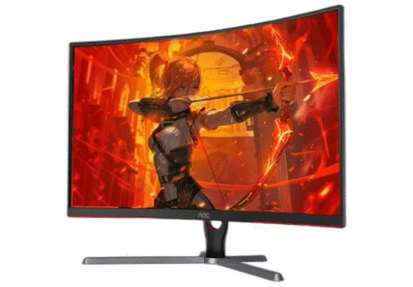 AOC 31.5" 165 Hz (DisplayPort 1.4), 144 Hz (HDMI 2.0) VA QHD Gaming Monitor FreeSync Premium (AMD Adaptive Sync) NTSC 102% (CIE1976) / sRGB 123% (CIE1931) / DCI-P3 93% (CIE1976) HDMI, DisplayPort, Audio CQ32G3SE - Image 6