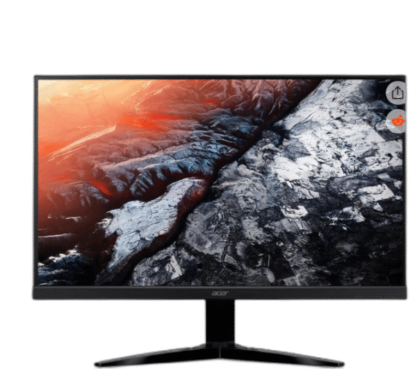Acer 27” 170Hz 2K Gaming Monitor 1ms AMD FreeSync Premium, WQHD (2560 x 1440), HDR Support (1 x Display Port 1.2 & 2 x HDMI 2.0 Ports) Nitro KG271U Pbiip - Image 5