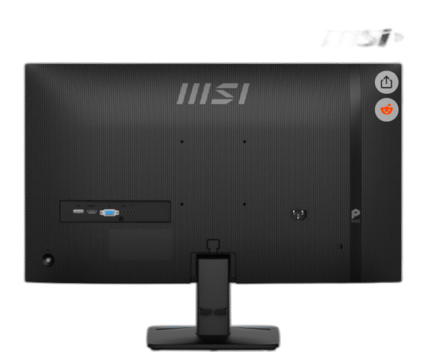 MSI 27" 120 Hz IPS FHD Monitor 1ms Adaptive-Sync 1920 x 1080 Flat Panel PRO MP275 E2 - Image 2