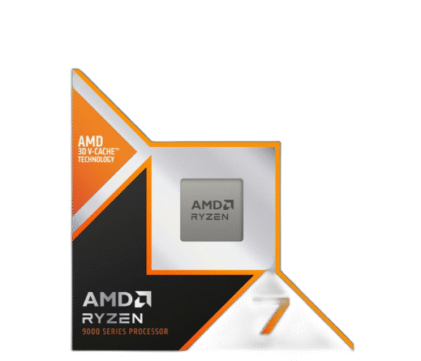 AMD Ryzen 7 9800X3D - Ryzen 7 9000 Series Zen 5 8-Core 5.2 GHz - Socket AM5 120W - AMD Radeon Graphics Desktop Processor - 100-100001084WOF
