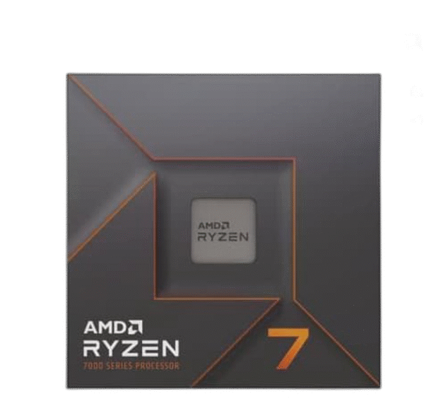 AMD Ryzen 7 7700X - Zen 4 8-Core 4.5 GHz - Socket AM5 - 105W Desktop Processor (100-100000591WOF)