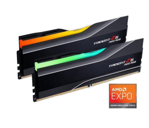 G.SKILL Trident Z5 Neo RGB Series AMD EXPO 32GB (2 x 16GB) 288-Pin PC RAM DDR5 6000 (PC5 48000) Desktop Memory - Image 3
