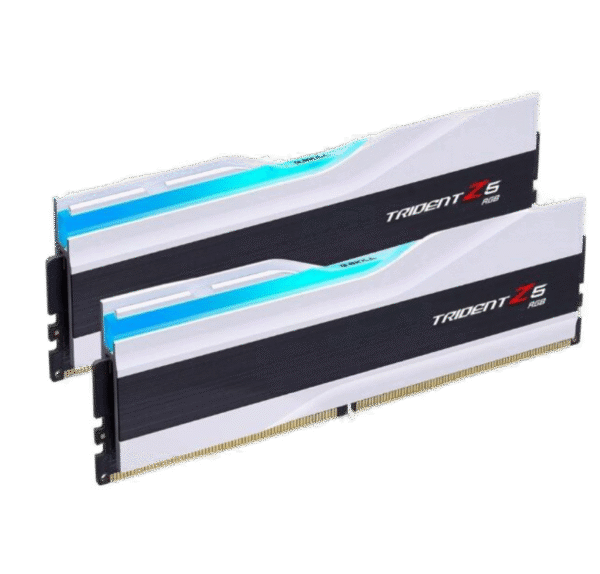 G.SKILL Trident Z5 RGB Series 64GB (2 x 32GB) 288-Pin PC RAM DDR5 6000 (PC5 48000) Desktop Memory Model White