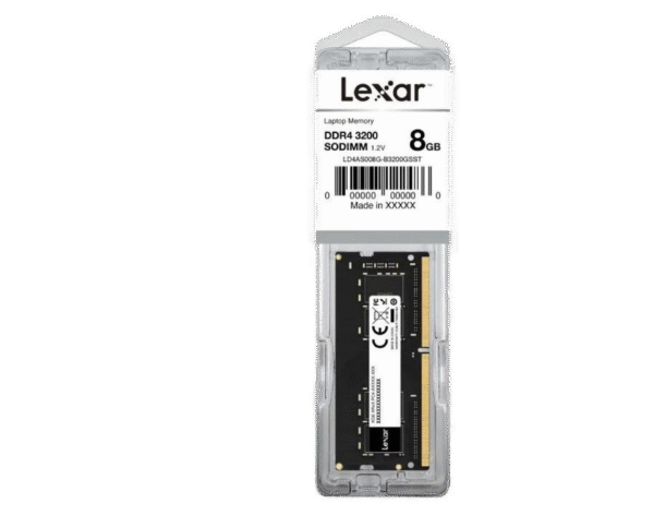 Lexar 8GB DDR4-3200 SODIMM Laptop Memory