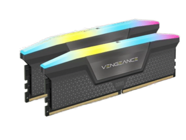 Corsair VENGEANCE® RGB 32GB (2x16GB) DDR5 DRAM 6000MT/s CL36 AMD EXPO & Intel XMP Memory Kit