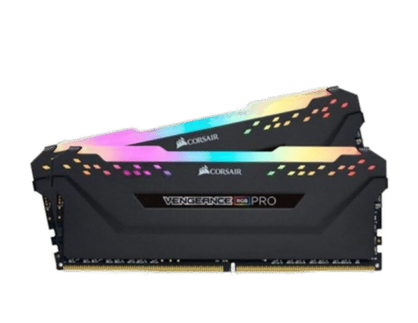 Corsair VENGEANCE® RGB PRO 64GB (2 x 32GB) DDR4 DRAM 3600MHz C18 Memory Kit – Black