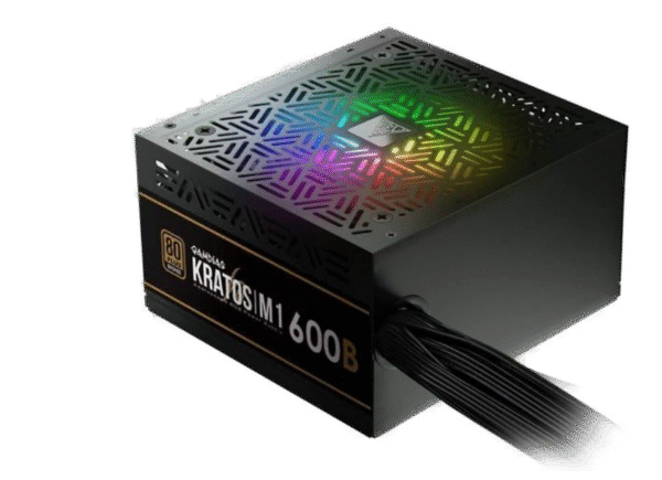 Gamdias Kratos E1-500W 80+ RGB Power Supply Unit