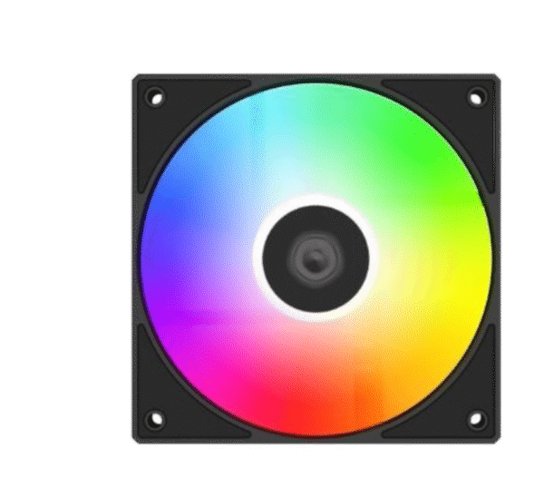 ID-Cooling AS-120-ARGB-W Single 120mm Case Fan White - Image 3