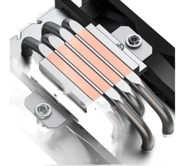 ID-Cooling SE-214 XT PLUS Dual Fan Non-RGB CPU Air Cooler - Image 3