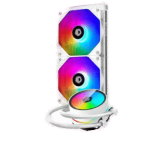 ID-Cooling ZoomFlow 240XT V2 ARGB AIO Liquid CPU Cooler – White