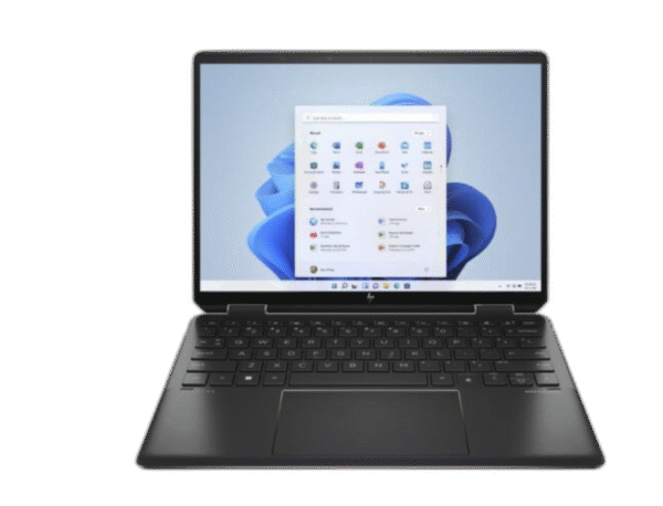 HP Spectre x360 14-EF2051TU Laptop | Intel Core i7-1355U 16GB DDR4 on-board 512GB PCIe 4×4 Intel Iris Xe Touch13.5 WUXGA+ (1920×1280) IPS/Privacy Low Blue Light 1000 nits Narrow Border Win 11 Home – Nightfall Black – FPR – 5MP IR TNR PVCY ST - Image 2