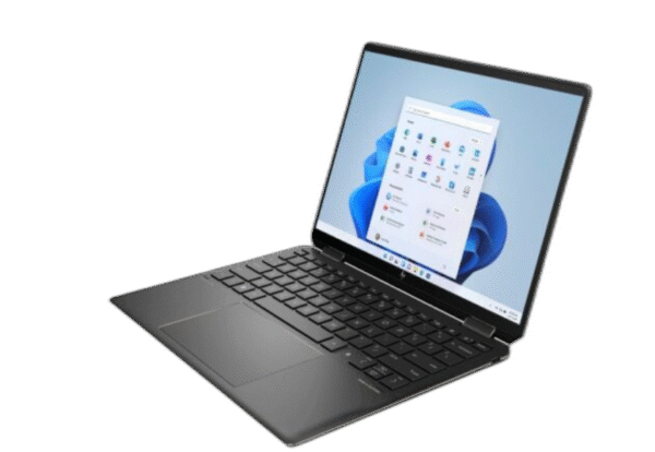 HP Spectre x360 14-EF2051TU Laptop | Intel Core i7-1355U 16GB DDR4 on-board 512GB PCIe 4×4 Intel Iris Xe Touch13.5 WUXGA+ (1920×1280) IPS/Privacy Low Blue Light 1000 nits Narrow Border Win 11 Home – Nightfall Black – FPR – 5MP IR TNR PVCY ST - Image 5