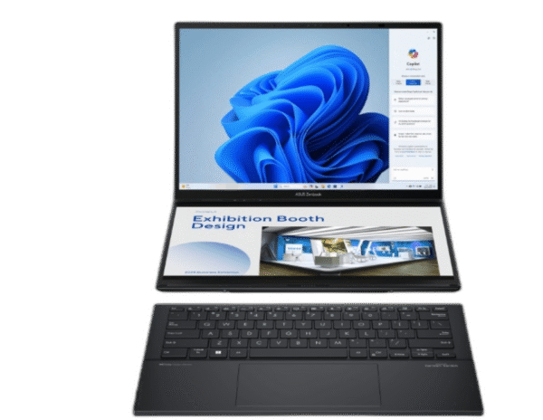 Asus Zenbook Duo UX8406MA-OLEDI7IG Intel Core Ultra 7-155H 16GB 1TB SSD 14 3K OLED Win11 Inkwell Grey