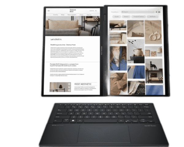 Asus Zenbook Duo UX8406MA-OLEDI7IG Intel Core Ultra 7-155H 16GB 1TB SSD 14 3K OLED Win11 Inkwell Grey - Image 5