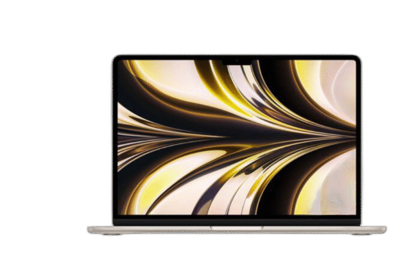 Apple MacBook Air MLY13 M2 Chip 8-core CPU 8GB 256GB SSD 13.6″ IPS Retina LED Display Backlit Magic Keyboard Touch-ID And Force Touch TrackPad Starlight - Image 3