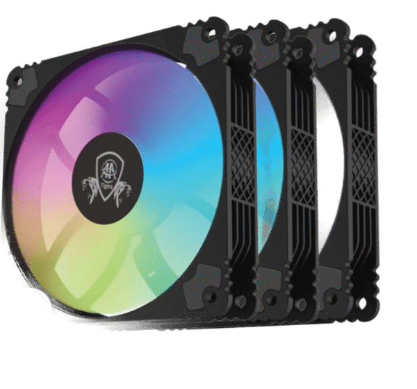 AA-Tigers PC Case Fan 120mm Static RGB (Pack of 3)