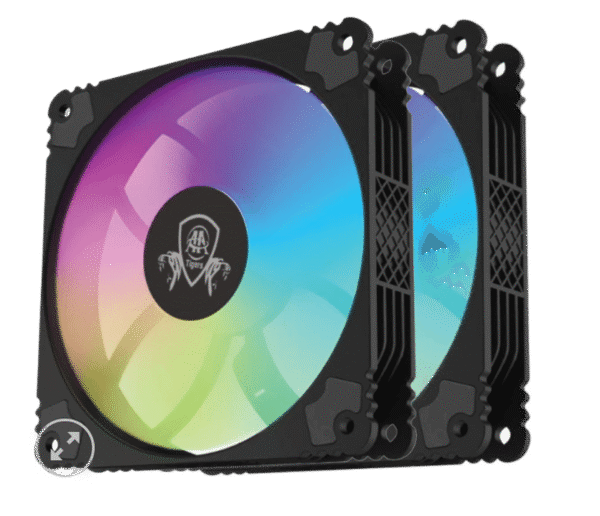 AA-Tigers PC Case Fan 120mm Static RGB (Pack of 4) - Image 4