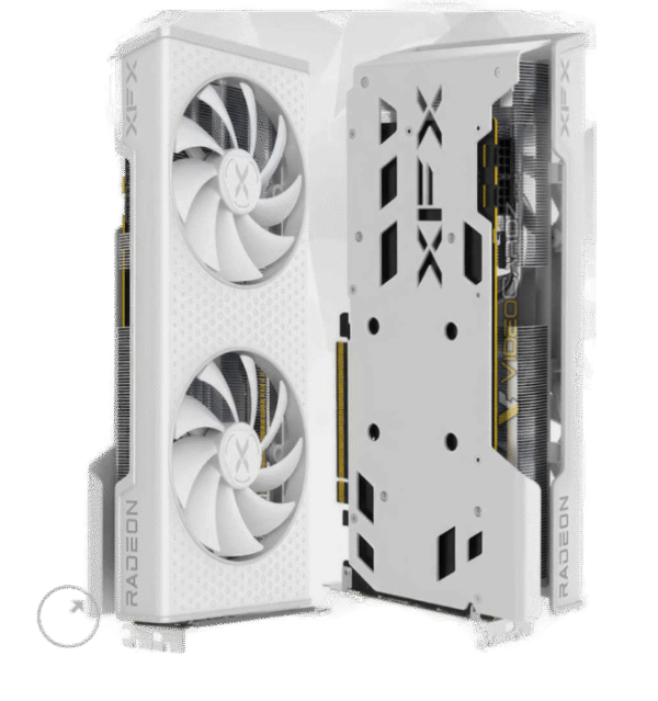 XFX RX 7650 GRE White Snow Wolf Dual-Fan 8GB GDDR6 New in 10 Months Warranty