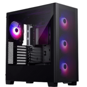 Phanteks XT Pro Ultra, Mid-Tower Gaming Chassis, 4x M25-140 Fans Included, High Airflow Performance Mesh, Tempered Glass Window, USB-C 3.2 Gen2, Black
