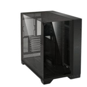 LIAN LI O11 Vision Black Aluminum / Steel / Tempered Glass ATX Mid Tower Computer Case ----- O11VX