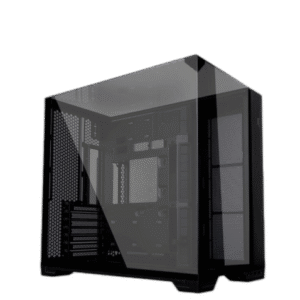 LIAN LI O11 vision compact black color Aluminum / Steel / Tempered Glass ATX Mid Tower computer Case ----O11VPX